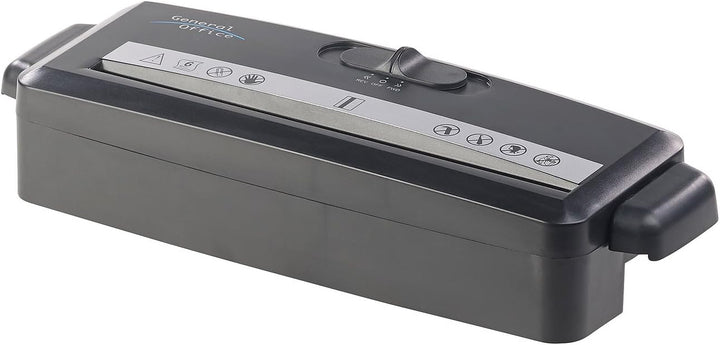 General Office Papierschredder Aufsatz: Aktenvernichter-Aufsatz für runde & eckige Papierkörbe (Akte