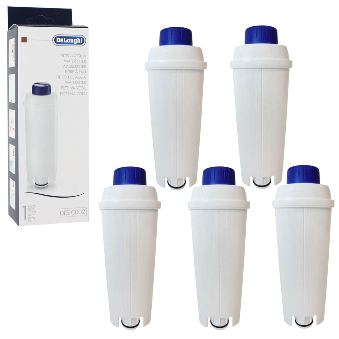 Delonghi Espresso and Bean to Cup Coffee Machine Water Filter Cartridges (Fits ECAM Series, SER3017)