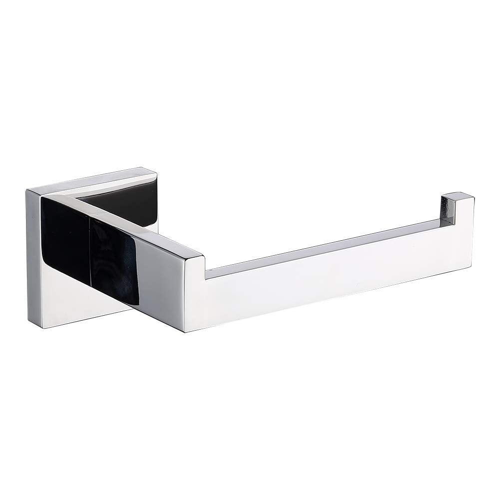TASTOS Toilettenpapierhalter, mattschwarz, Toilettenpapierrollenhalter, Spender und Aufhänger, Wandm
