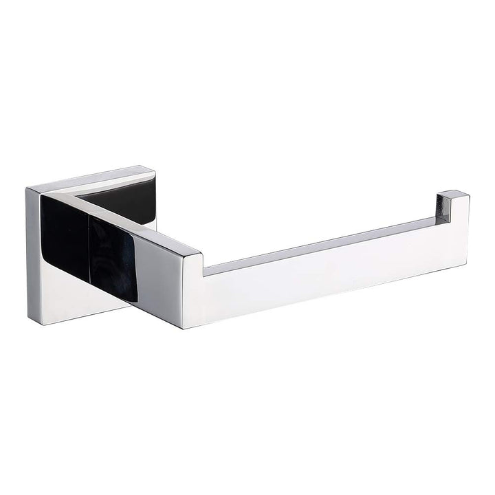 TASTOS Toilettenpapierhalter, mattschwarz, Toilettenpapierrollenhalter, Spender und Aufhänger, Wandm