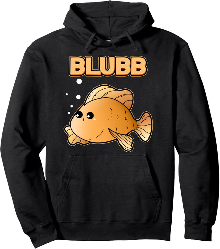 Blubb Goldfisch Süsser Fisch Aquarium Fischchen Goldfisch Pullover Hoodie