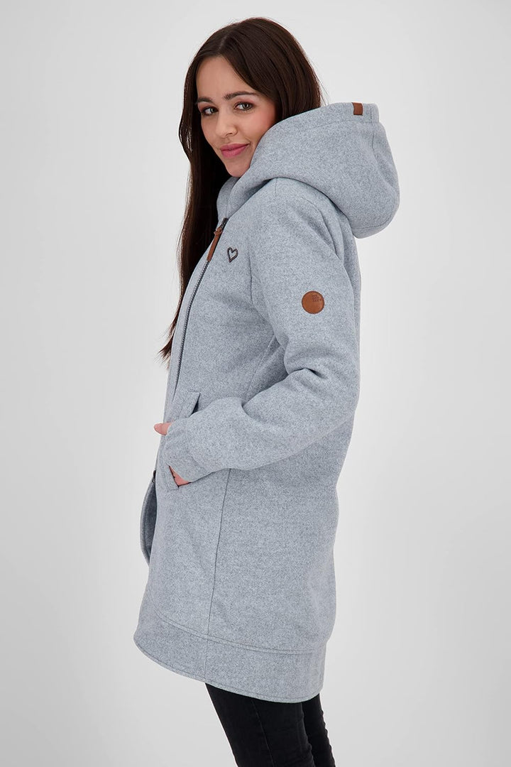 ALIFE and Kickin CarlottaAK Coat – Damen Winterjacke Parka – Mantel mit Kapuze – Perfekt für Kalte T