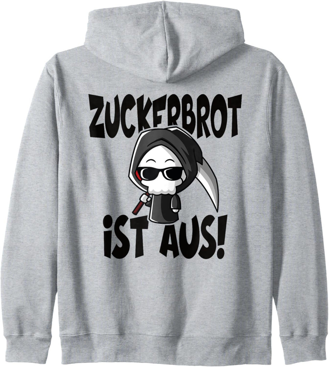 Zuckerbrot Ist Aus Geduldsfaden Lustiger Spruch Damen Kapuzenjacke