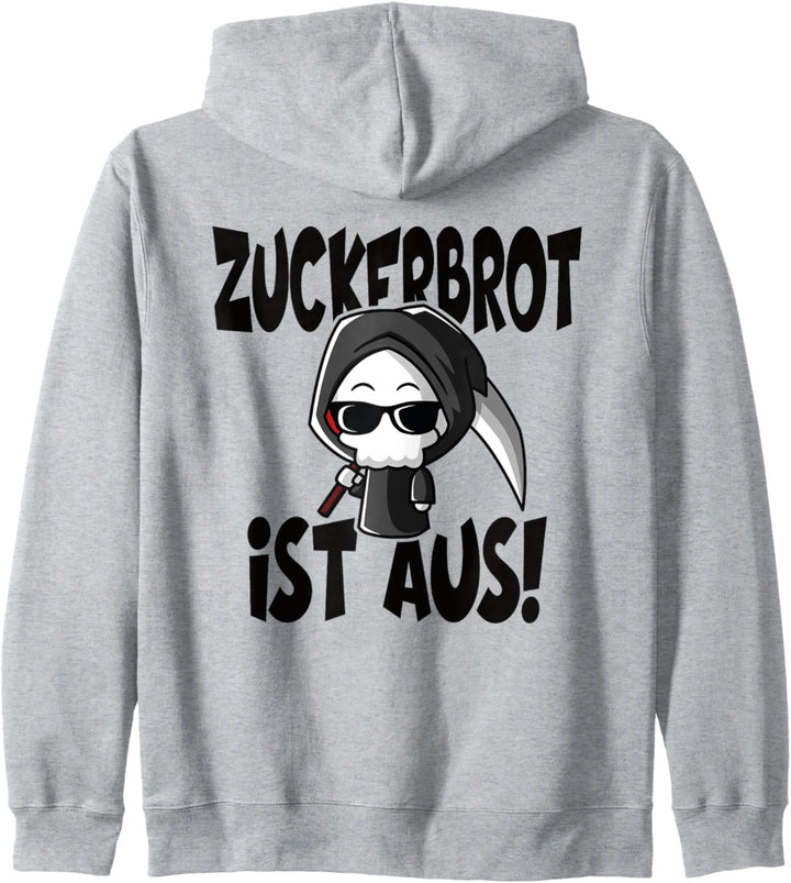 Zuckerbrot Ist Aus Geduldsfaden Lustiger Spruch Damen Kapuzenjacke