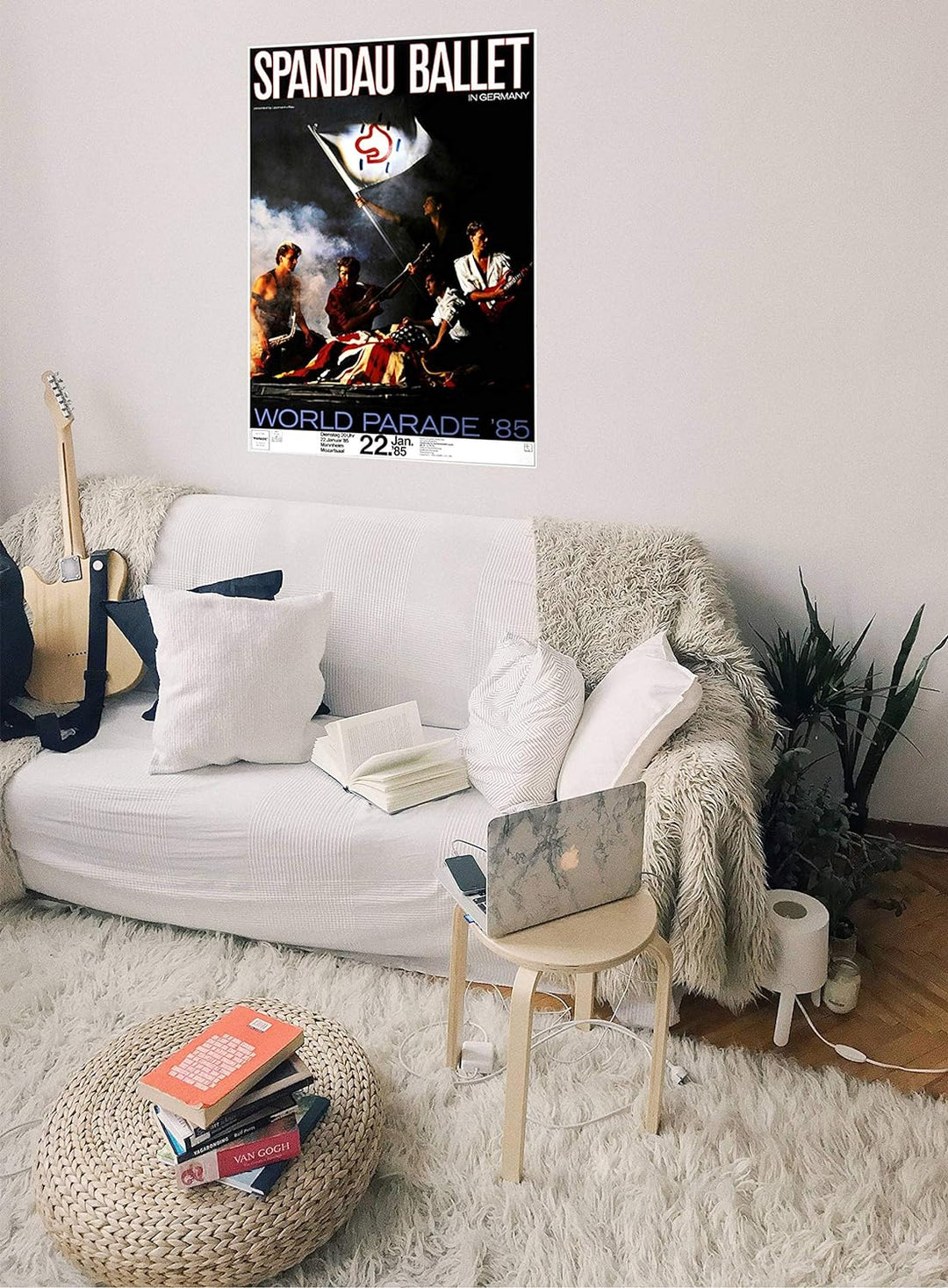 Spandau Ballet - Parade, Frankfurt 1985 » Konzertplakat/Premium Poster | Live Konzert Veranstaltung