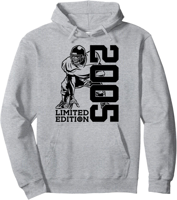 19. GEBURTSTAG FOOTBALL LIMITED EDITION 2005 FOOTBALL Pullover Hoodie