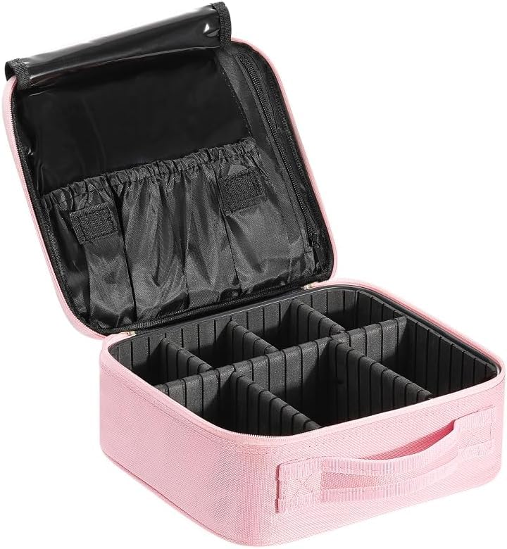 Luxspire Reise-Makeup Zug-Koffer Make-up-Kosmetik-Koffer, professionelle Kosmetik-Box, tragbare Reis