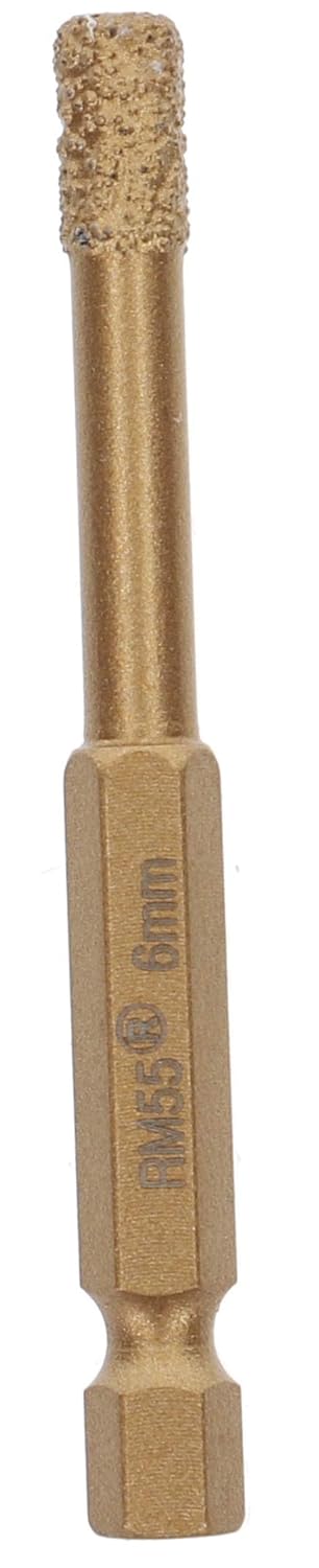 PRODIAMANT Profi Fliesenbohrer Fliese 6 mm x 6Kant Bit Aufnahme Diamantbohrer Winkelschleifer für tr