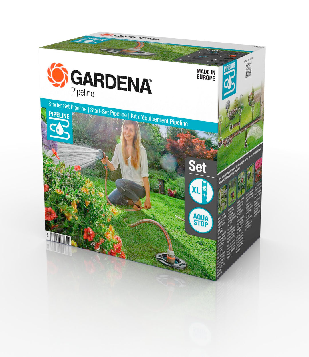Gardena Sprinklersystem Start-Set Pipeline: Komplettset für den Einstieg in das Pipeline-System, Was