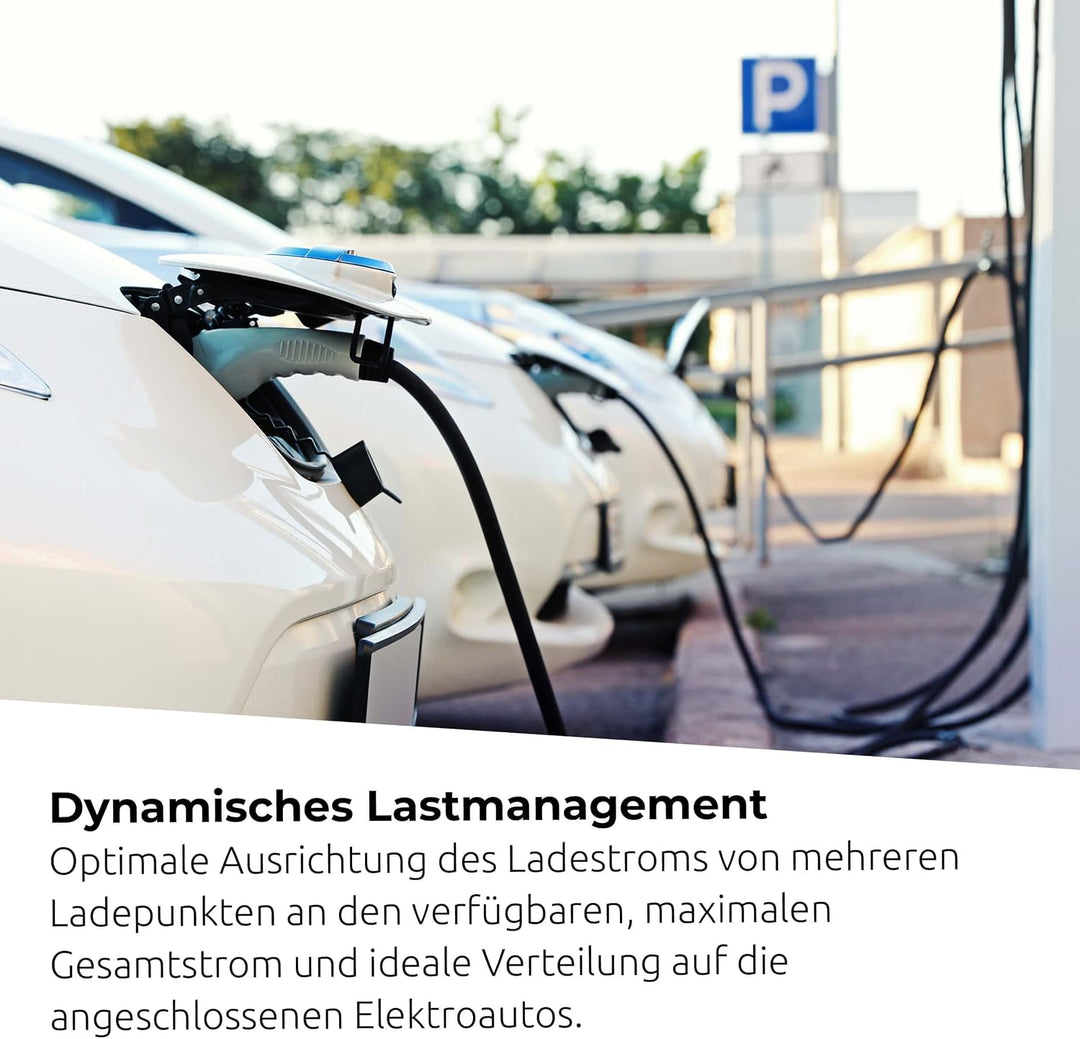 TechniSat TECHNIVOLT 2200 Smart-22kW Ladestation/Wallbox für E-Autos mit integrierter Ladesteckdose