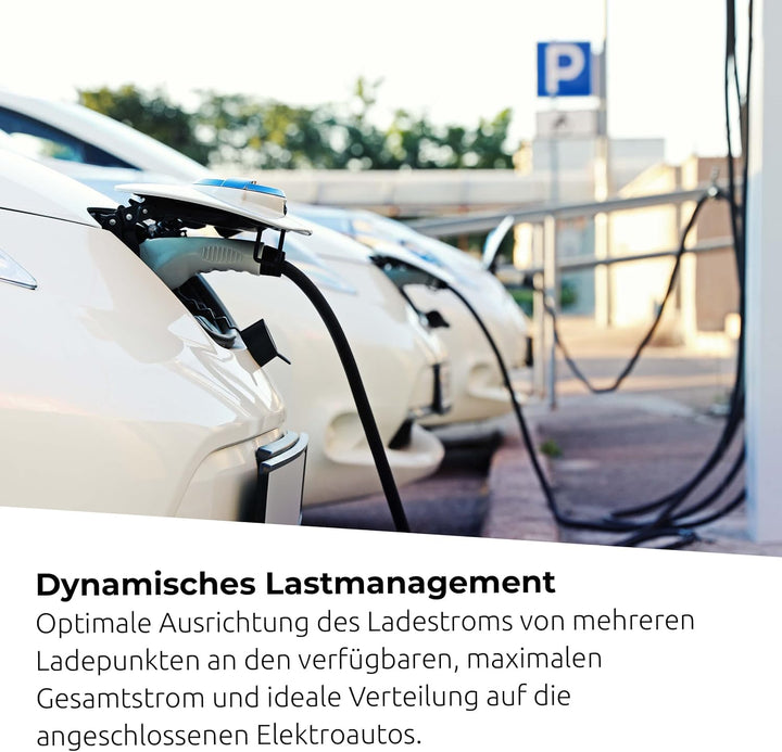 TechniSat TECHNIVOLT 2200 Smart-22kW Ladestation/Wallbox für E-Autos mit integrierter Ladesteckdose