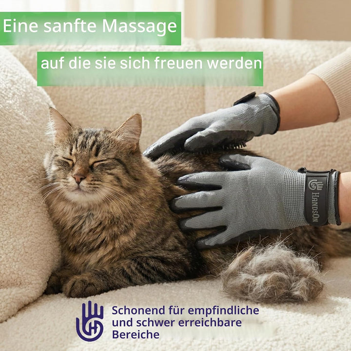 HandsOn Gloves - Der revolutionäre Putzhandschuh aus den USA! Grösse M Schwarz Mittel, Schwarz Mitt