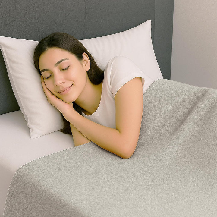 Byour3 - Bettüberwurf Bio-Baumwolle Gemischte Doppelbett Einzelbett Queen Size Bettdecke Sommer Früh