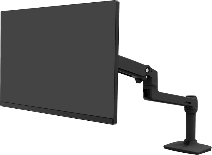 ERGOTRON LX Monitor Halterung in Schwarz, Tischbefestigung – Monitor Arm mit patentierter CF-Technol