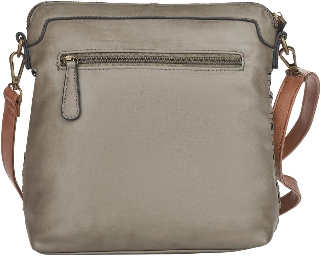 Remonte Damen Q0612 Handtasche S Olive/Cayenne / 54, S Olive/Cayenne / 54
