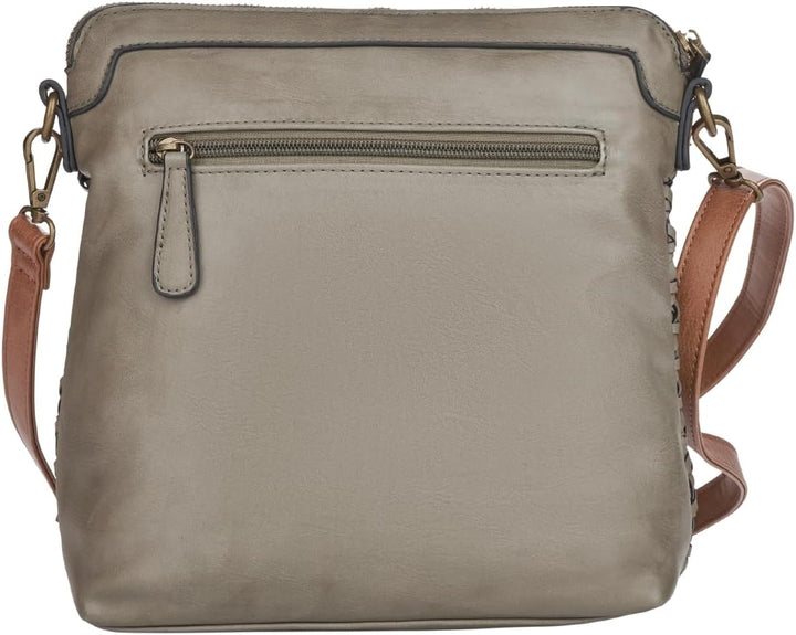 Remonte Damen Q0612 Handtasche S Olive/Cayenne / 54, S Olive/Cayenne / 54