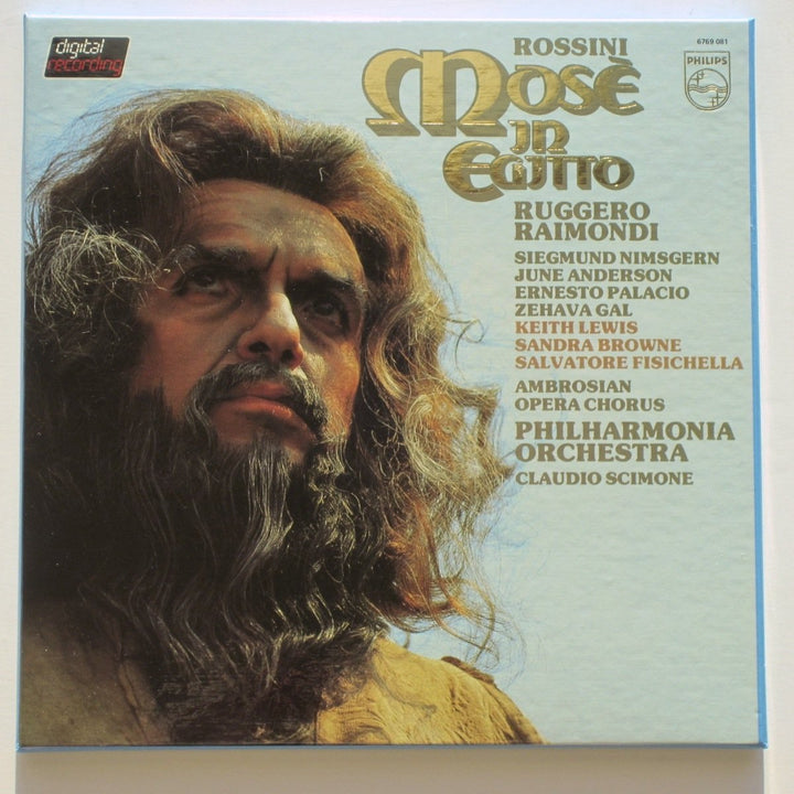 6769 081 Rossini Mose in Egitto PO Scimone box, Vinyl