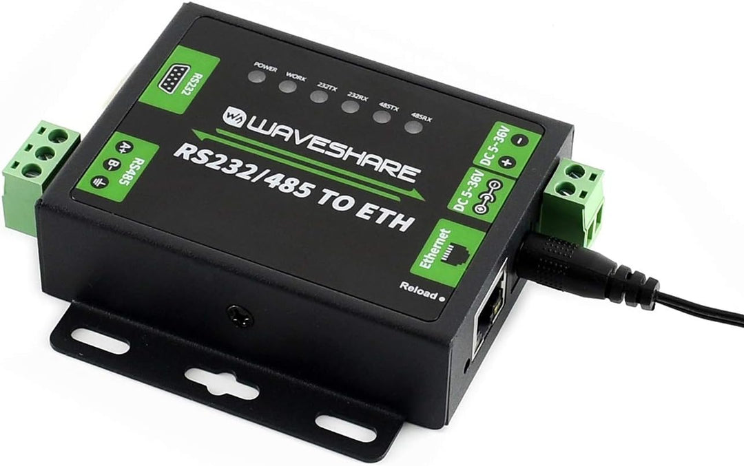 IBest Industrial RS232/RS485 to Ethernet Converter Module with Both RS232 and RS485 Interface Work I