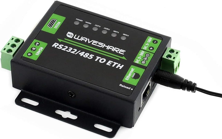 IBest Industrial RS232/RS485 to Ethernet Converter Module with Both RS232 and RS485 Interface Work I