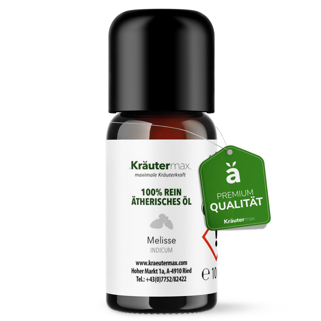 Melisse ätherisches Öl | Melisse Öl für Diffuser, Sauna und mehr | Raumduft Melisse | Naturreines ät