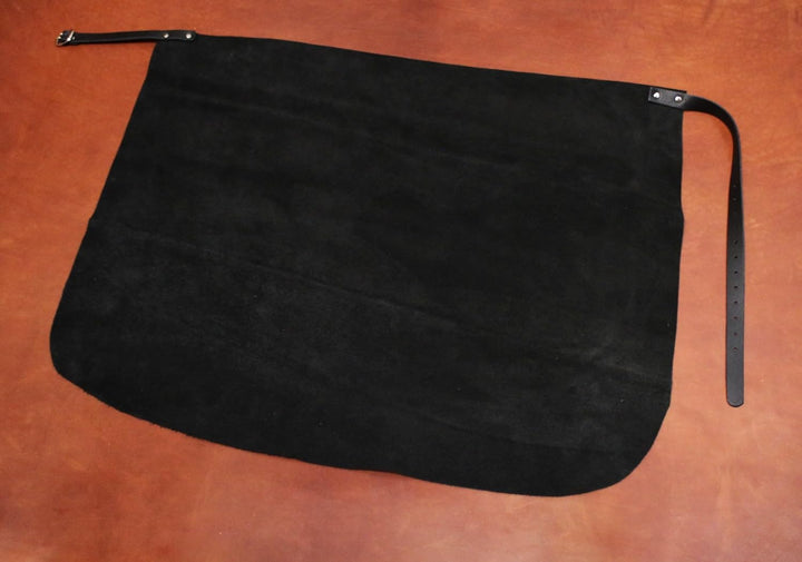 Extra starke Lederschürze | Bundschürze, Hüftschürze, Lederschurz | Kräftiges Velour Leder als Schwe