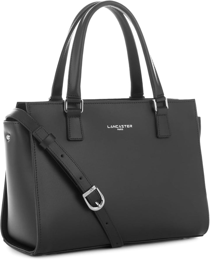Lancaster Unisex Glatt Tasche, Schwarz