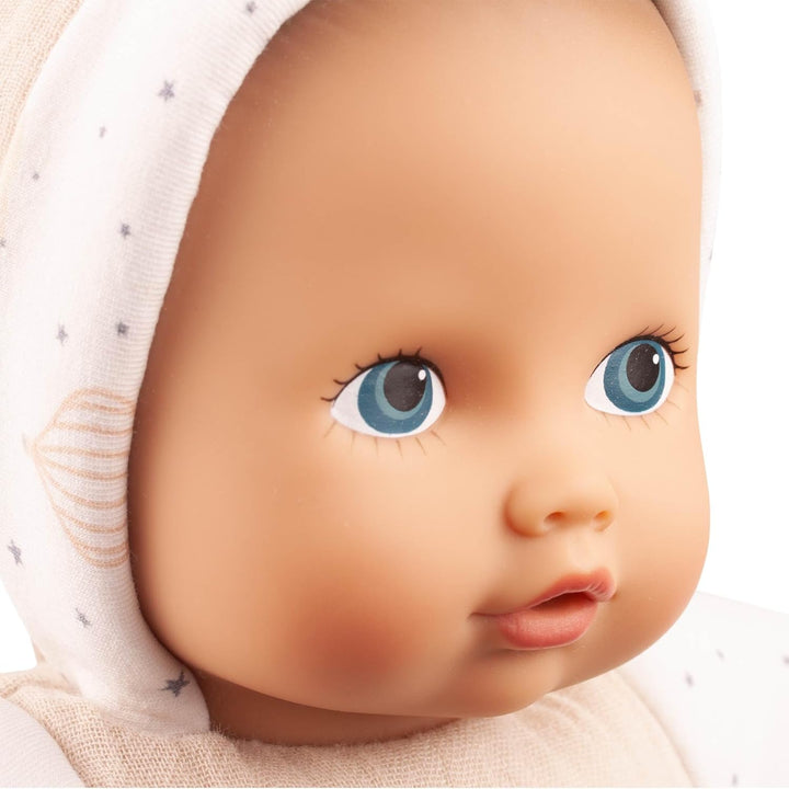 Götz 2491328 Baby Pure Sweet Dreams Puppe mit Sound als Einschlafhilfe – 33 cm grosse Erstlingspuppe