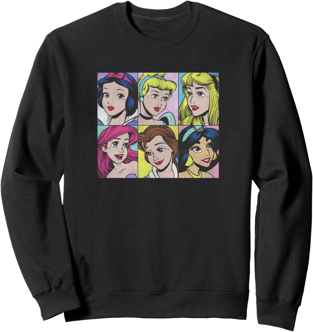Disney Princess Pop Art Portraits Box Up Sweatshirt