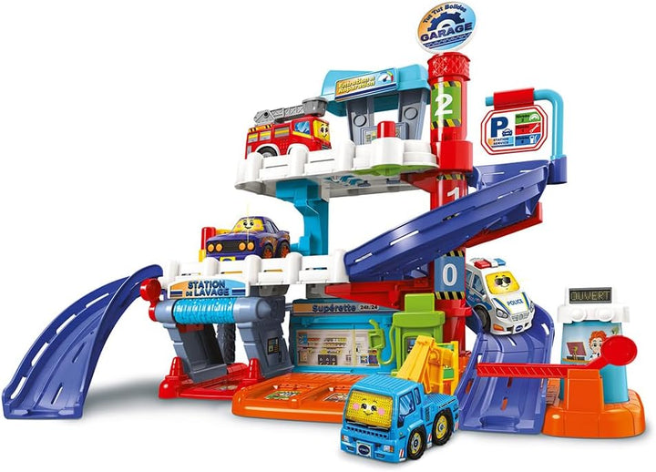 VTech - TUT TUT TUT Flitzer Auto Garage, 556605, Mehrfarbig,