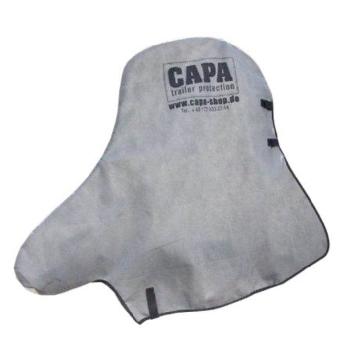 CAPA Deichselschutzhaube BC-01 Grau für PKW-Anhänger – Wasserabweisende Allwetter Abdeckung für Deic