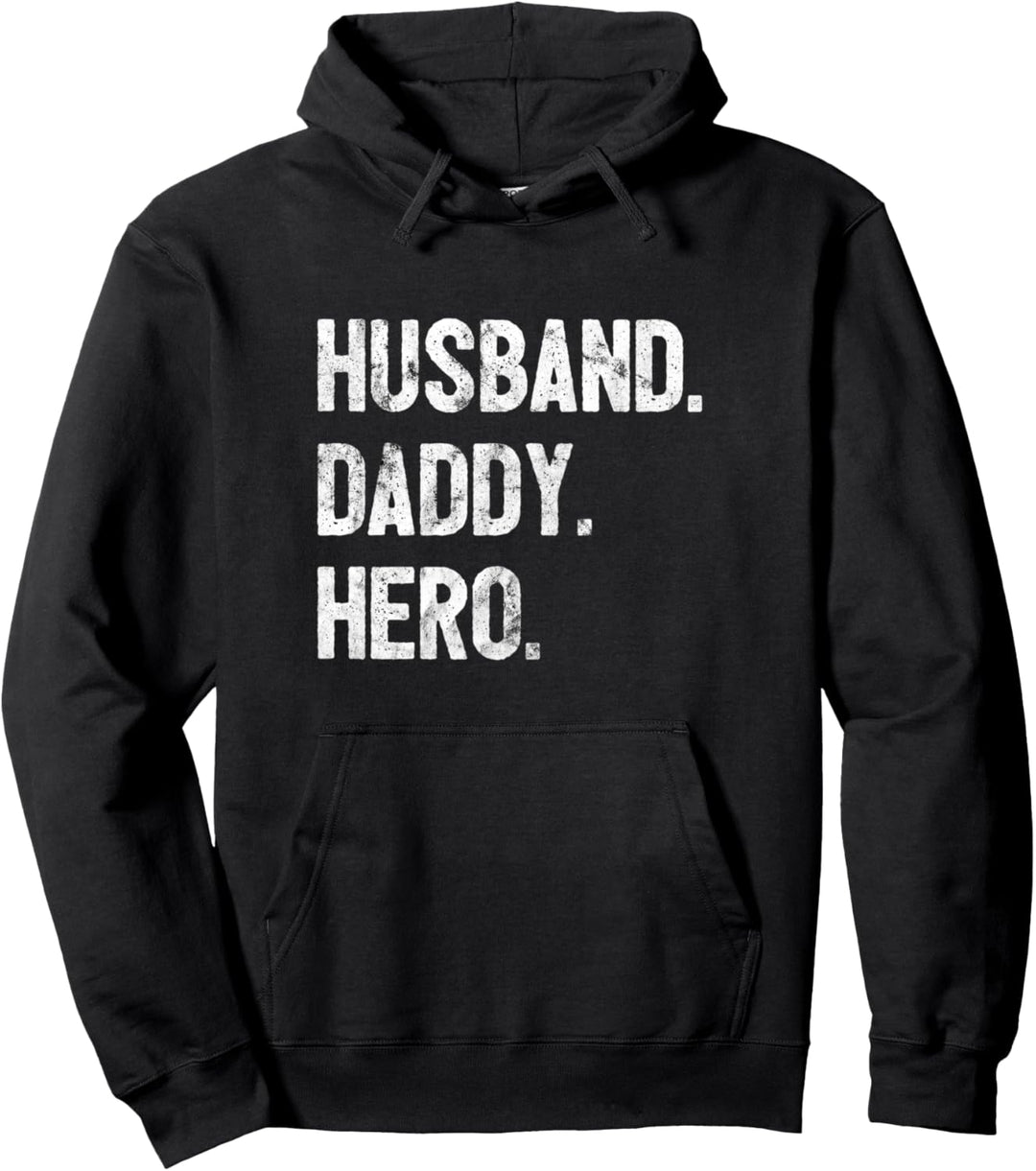 Ehemann Papa Held Papa Geschenk Pullover Hoodie