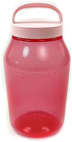 Tupperware to Go Gefäss 3,0 L rosa Wasser Milch Saft Kanne