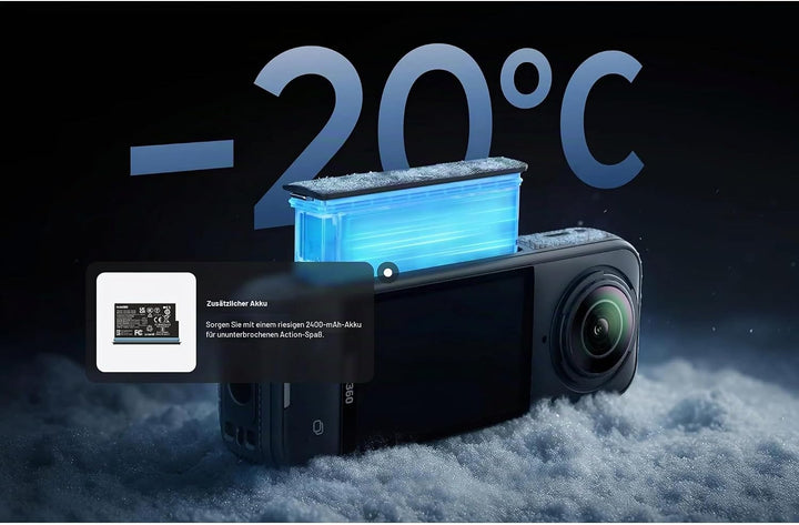 Insta360 X5 360-Grad-Action-Kamera Start