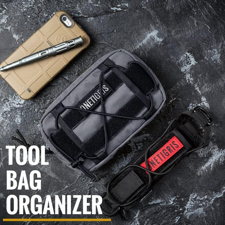 OneTigris EDC Futterbeutel für Hunde, Pouch Zusatztasche für Hunderucksack MOLLE Futterbeutel Hundet