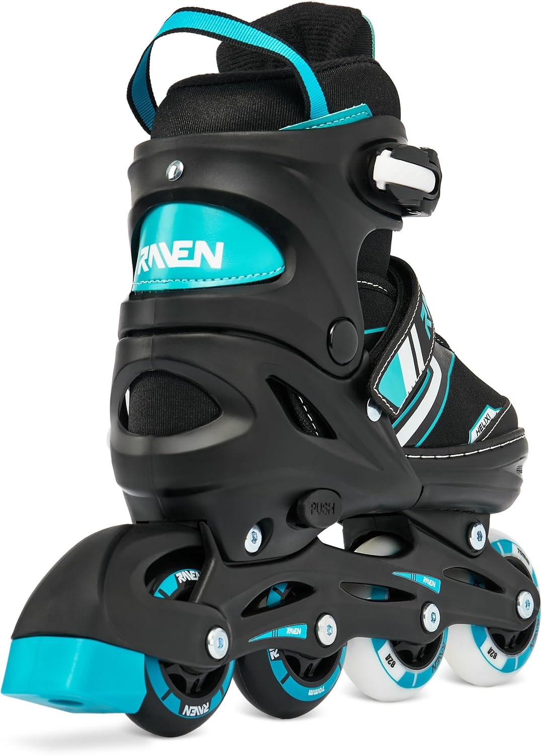 RAVEN Verstellbare 4in1 Inlineskates-Schlittschuhe-Rollschuhe-Triskates Helixi 30-33 (18cm-20cm) Hel