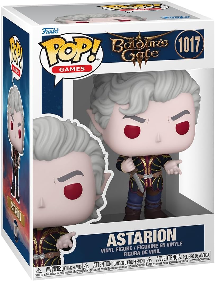 Funko Pop! Games: Baldur's Gate - Astarion - 1/6 Quote Für Seltene Chase-Variante - Baldur's Gate 3