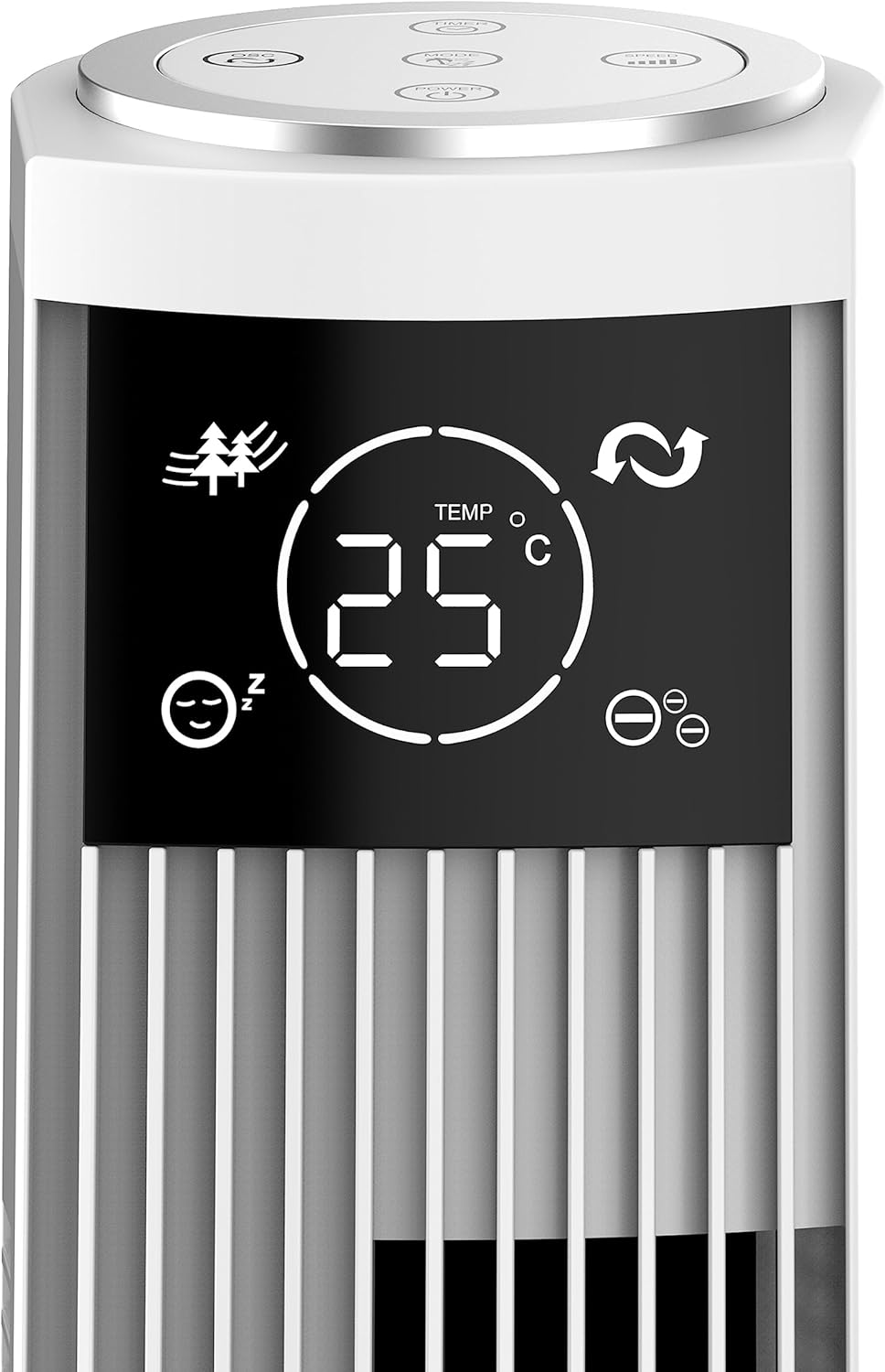 Be Cool Turm-Ventilator – Effektiver Turmventilator für Innenbereich, 3 Geschwindigkeitsstufen, Luft