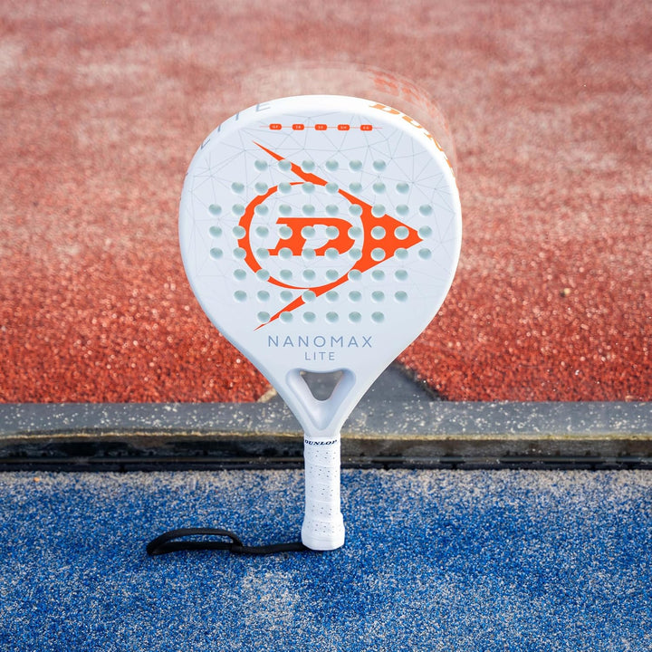 Dunlop Padel Bat Nanomax – Hybridform, Graphit-Rahmen, Medium-Balance Lite, Lite