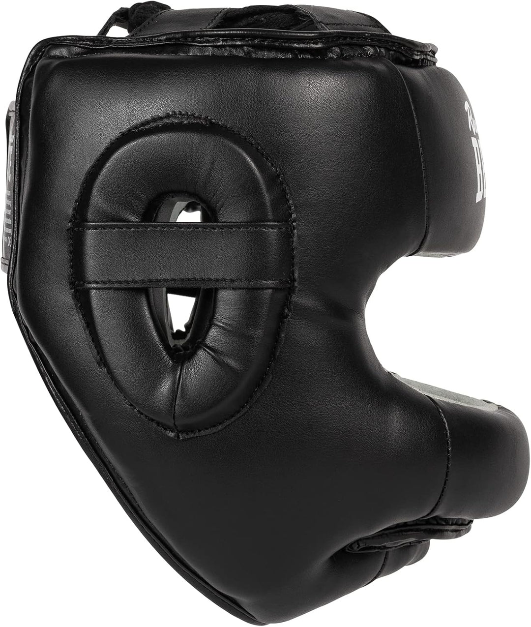 BENLEE Kopfschutz aus Kunstleder FACESAVER Schwarz S/M, Schwarz S/M