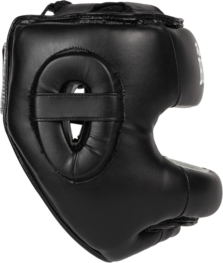 BENLEE Kopfschutz aus Kunstleder FACESAVER Schwarz S/M, Schwarz S/M
