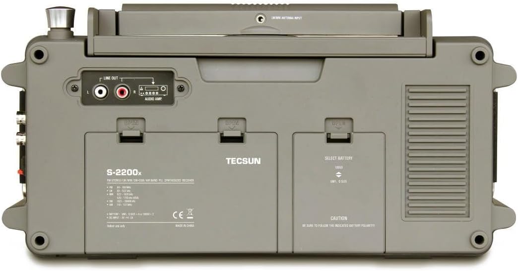 Tecsun S-2200-X, Dreifach-Konvertierung, DSP, Multimode-Empfang, LCD-Display
