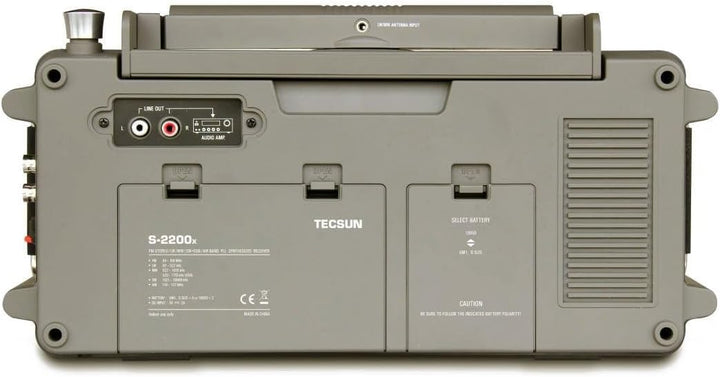 Tecsun S-2200-X, Dreifach-Konvertierung, DSP, Multimode-Empfang, LCD-Display