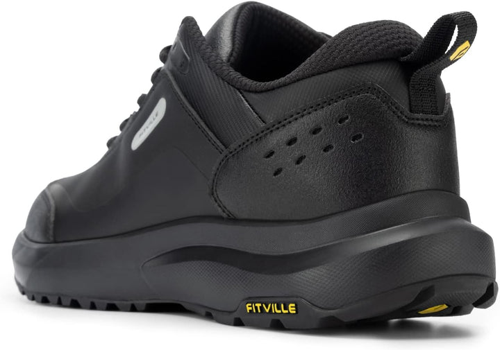 FitVille Extra weit Wanderschuhe Herren Leicht Trekkingschuhe Wasserdicht Outdoor Schuhe mit Fussgew