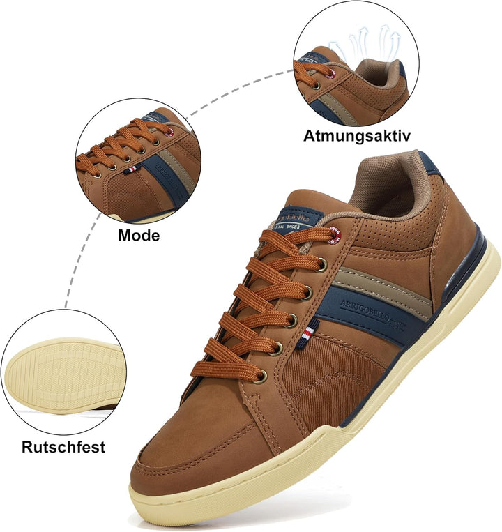 AX BOXING Freizeitschuhe Herren Sneakers Walkingschuhe Mode Schuhe Leichte Trainers Sportschuhe Grös