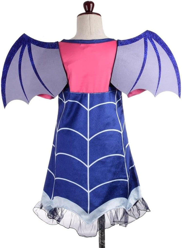 Lito Angels Kostüm Kleid Verkleidung für Kleinkind Mädchen mit Fledermausflügel Haarreifen und Flüge