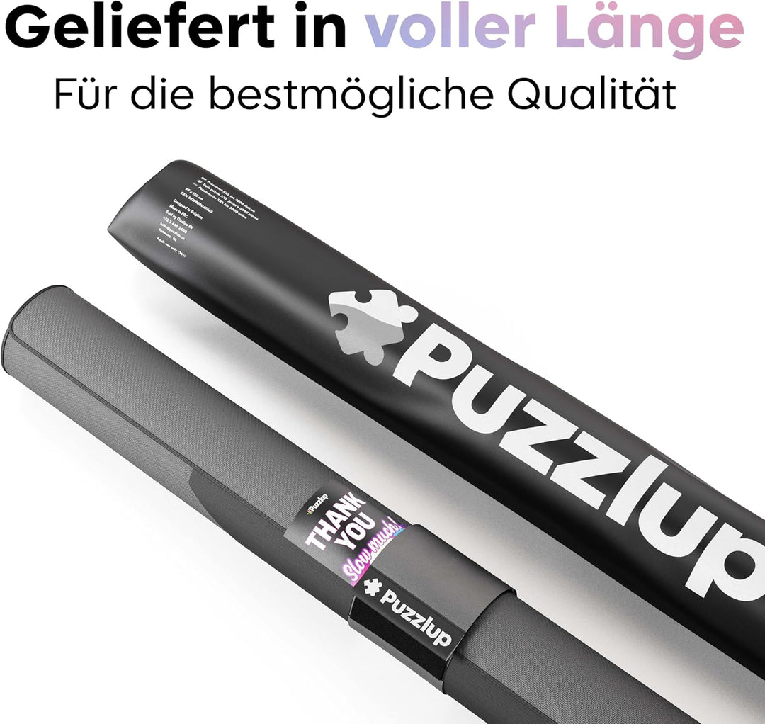 Puzzlup Puzzlematte bis 3000 Teile - 95 x 150 cm - Premium Puzzle Rolle für 500, 1000, 1500, 2000 un