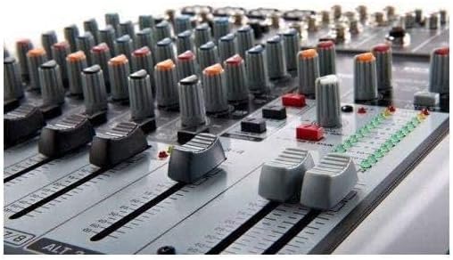Behringer XENYX 1204USB Premium 12-Input 2/2-Bus Mixer mit XENYX Mic Preamps und Compressors, Britis