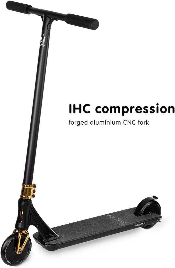 Freestyle Movino Kraken Tretroller | Pro Street Stunt Scooter | IHC | ABEC 9 Kugellager | Tretroller