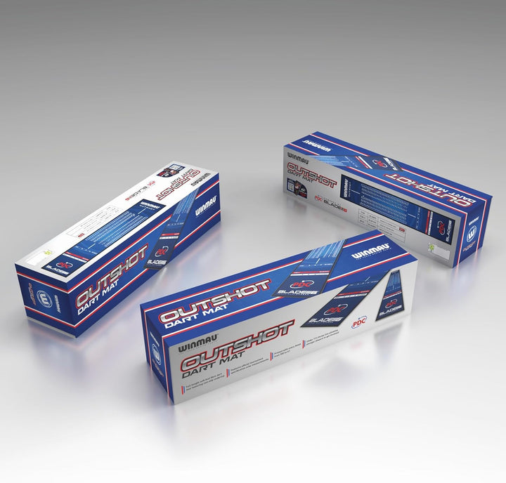 WINMAU Outshot Soft-Feel Dart Matte