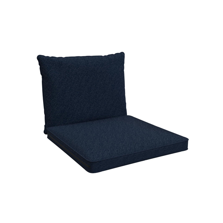 POKAR Loungekissen Stuhlkissen für Stuhl Rattanmöbel Gartenmöbel Kissen, 2er Set (1x Sitzkissen 70x7